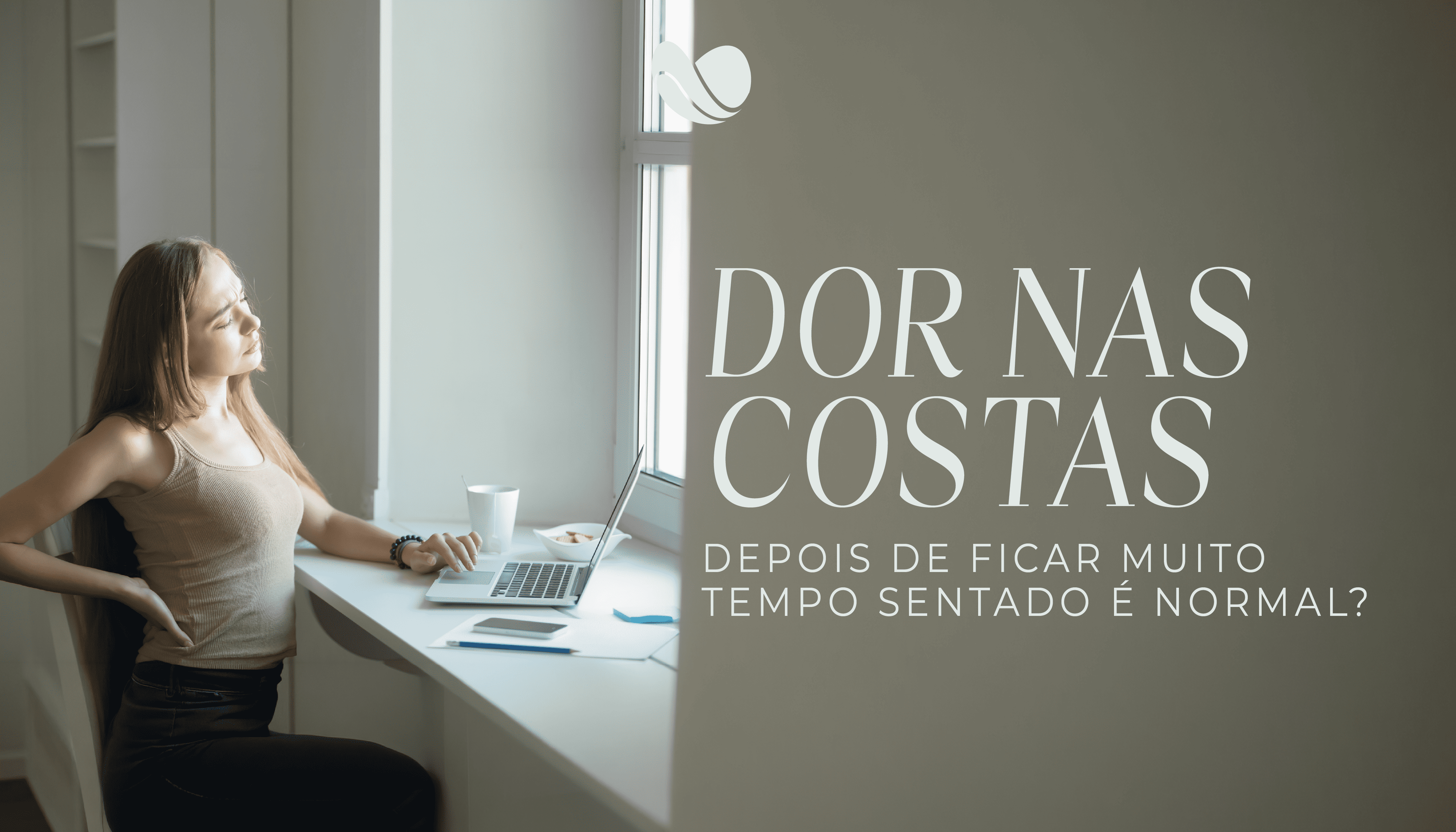 Dor nas costas depois de ficar muito tempo sentado é normal?