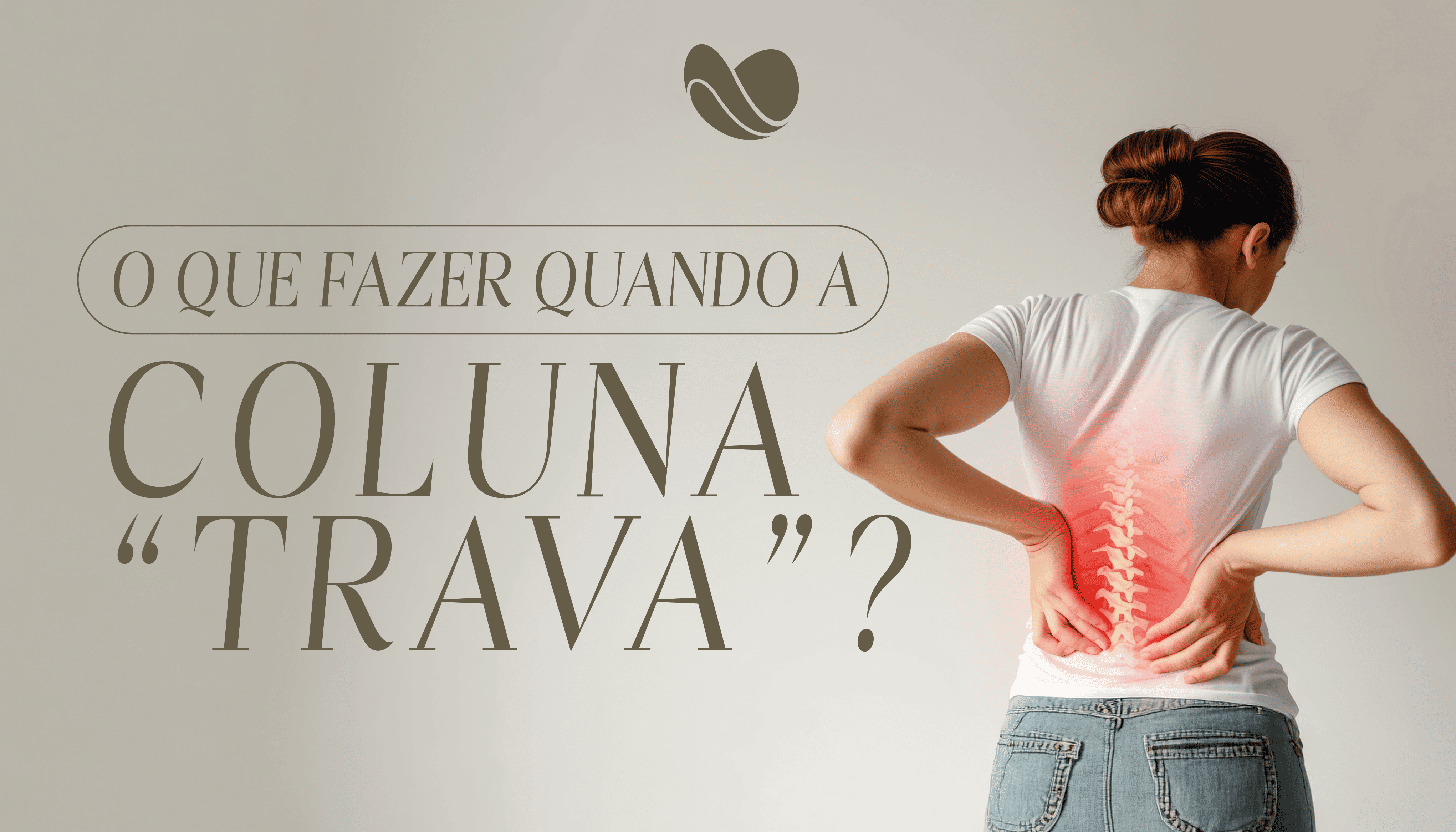 O que fazer quando a coluna "trava"? 